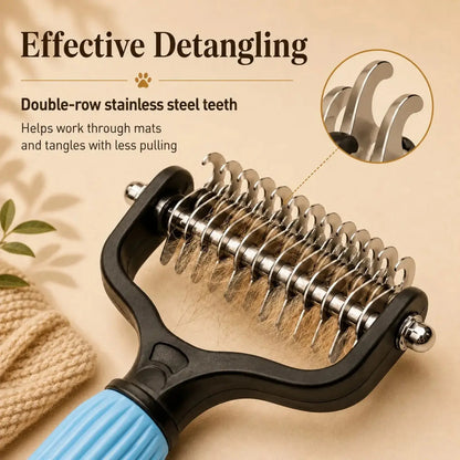 Pet Detangling Comb for Dogs and Cats,Stainless Steel 
