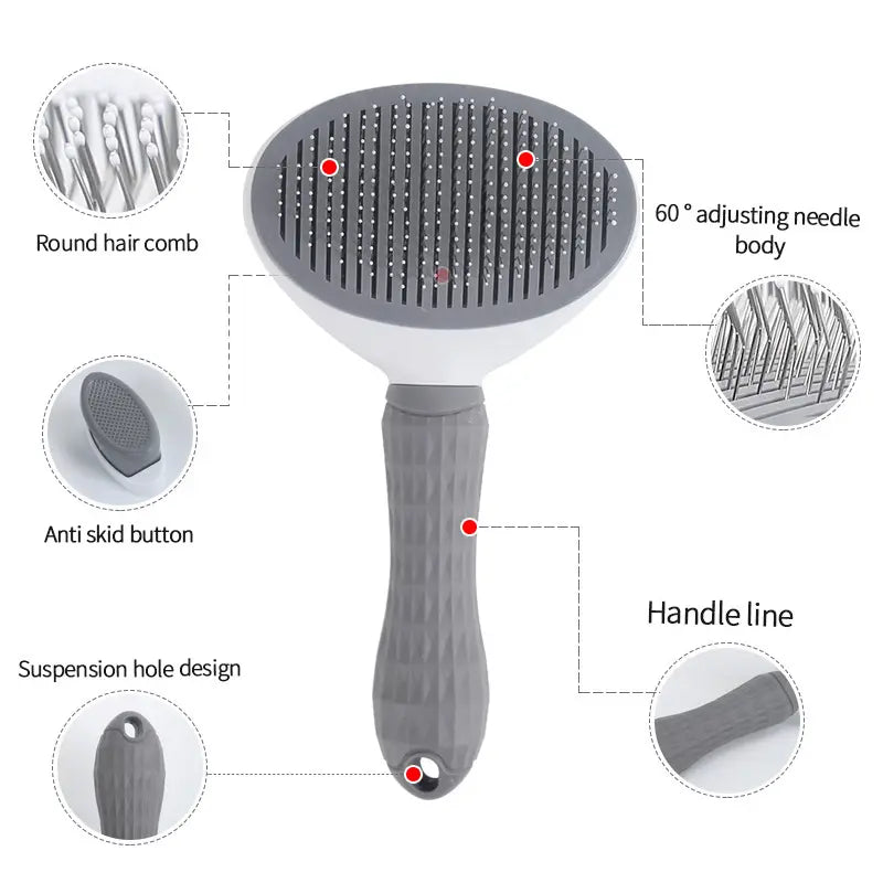 4PCS Pet Groomer Tools Shedding Grooming Kit 