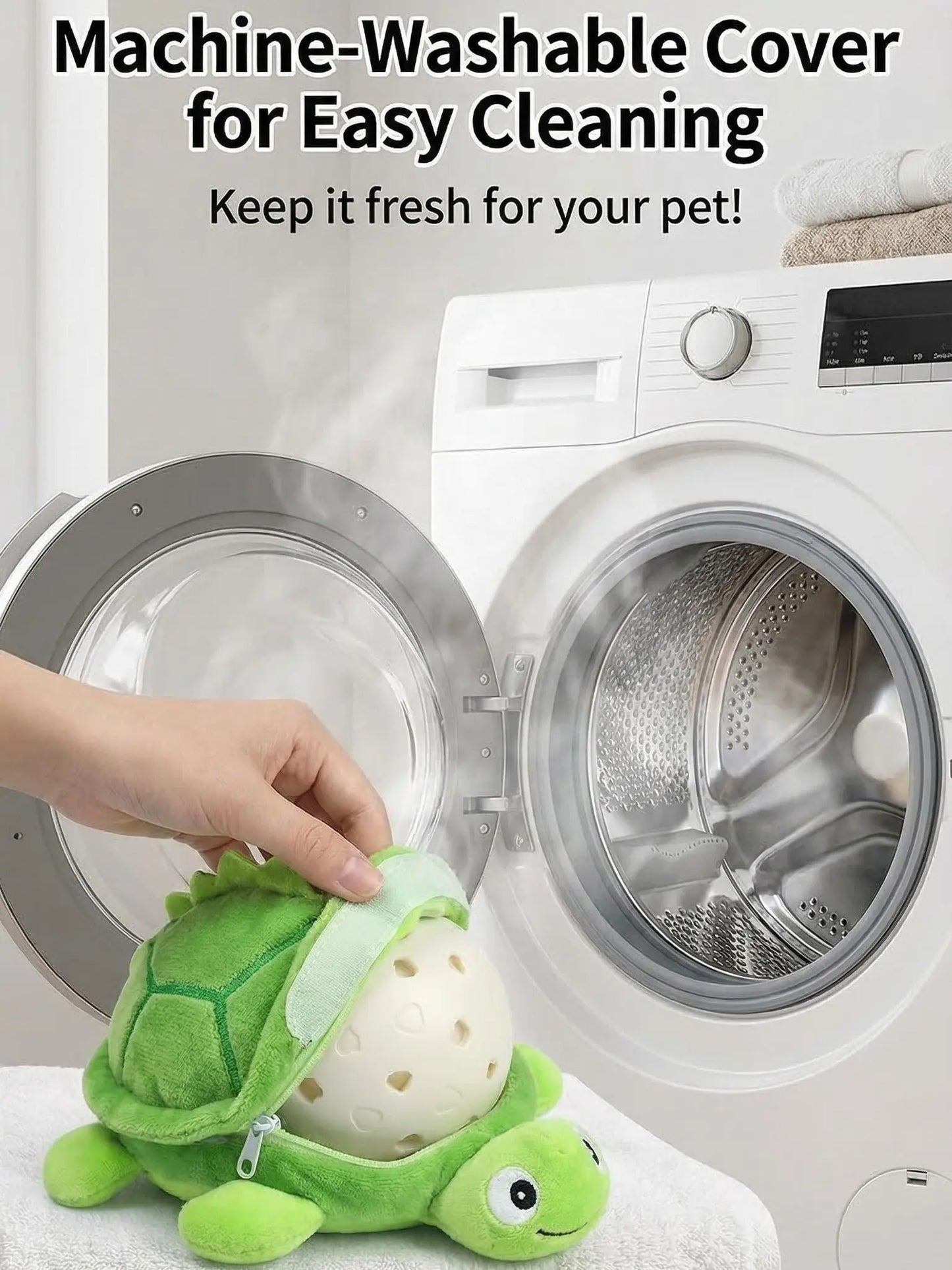 Interactive Motion-Activated Dog Ball - USB Rechargeable Automatic Rolling Toy with Squeaker